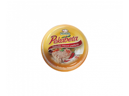 Hen pate Pekabeta spicy  in can 95 g