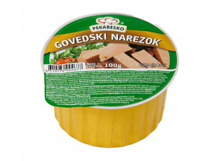 Beef luncheon meat 100 g