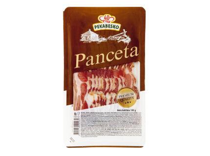 Pancetta slice MAP 100 g