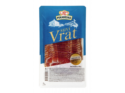 Dry cured pork neck slice MAP 100 g