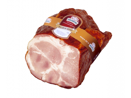 Smoked pork neck vacuum